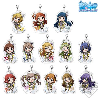 「一番賞」偶像大師 百萬人演唱會！-THE IDOLM@STER 百萬人演唱會!～We are Flyers!!! ～-N賞-吉拉吉拉帕皮尤恩吊飾 ANGEL STARS ver.