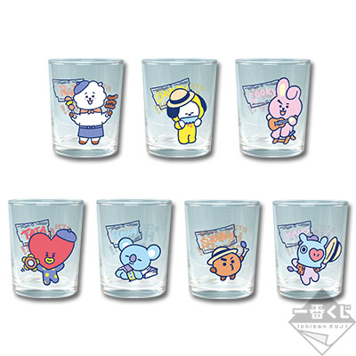「一番賞」BT21 HAPPY CAMP!!-I賞-熱鬧玻璃杯