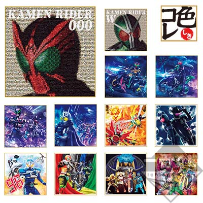 「一番賞」假面騎士OOO & W-～OOO 10th anniversary～-C賞-色彩收藏 -KAMEN RIDER OOO & W-