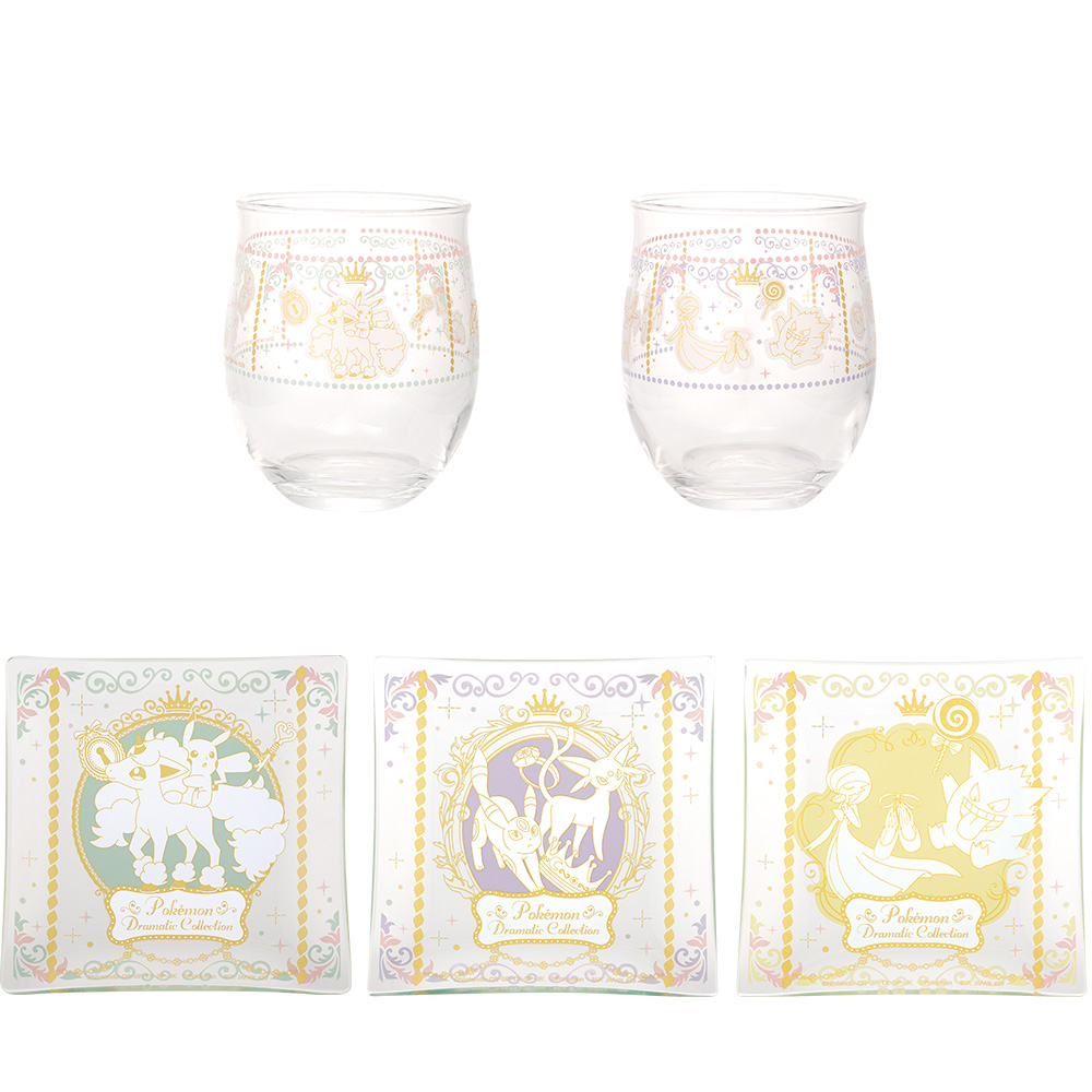 「一番賞」寶可夢-for you～Dramatic Collection～-D賞-玻璃餐具