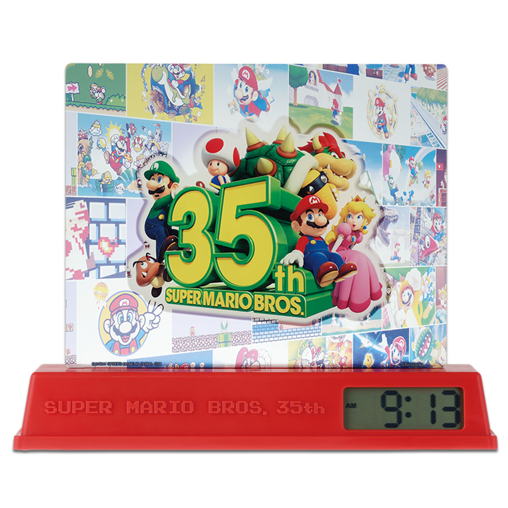 「一番賞」瑪利歐-超級瑪利歐兄弟 隨時瑪利歐！收藏 35th Special-最後賞-遊戲音樂組曲 鬧鐘 35th Special