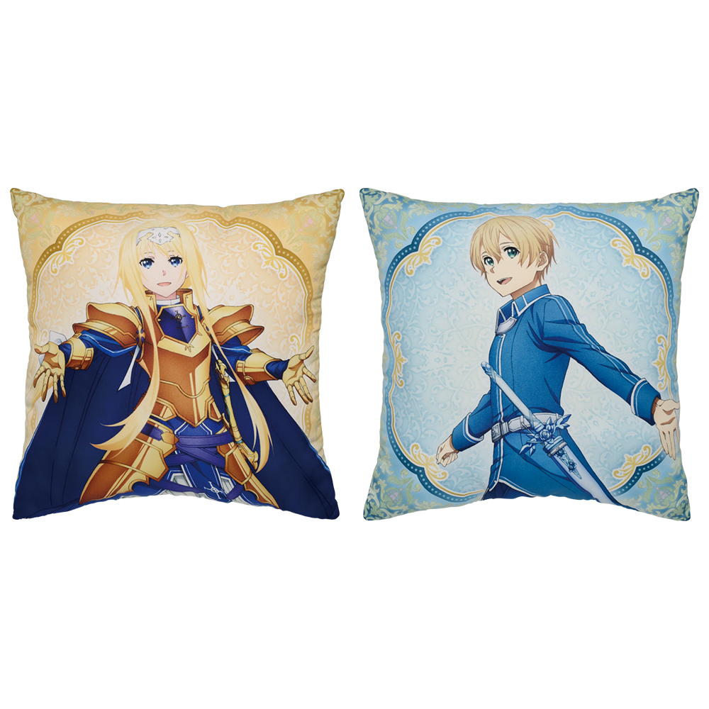 「一番賞」刀劍神域 Alicization War of Underworld-～最終章～-C賞-光之巫女愛麗絲&尤吉歐抱枕