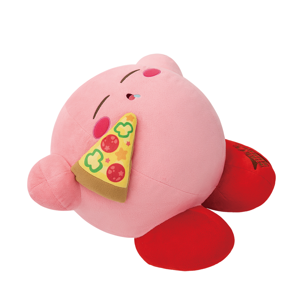 「一番賞」星之卡比-KIRBY'S BURGER-B賞-肚子餵飽～絨毛娃娃