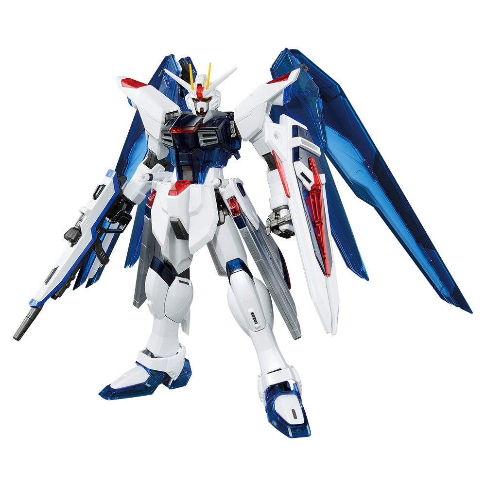 「一番賞」鋼彈-機動戰士鋼彈 鋼普拉2021-B賞-MASTER GRADE 1/100 自由鋼彈 透明特別版
