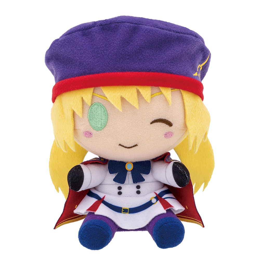 「一番賞」Fate-/Grand Order Cosmos in the Lostbelt-最後賞-眨眼Ver. Caster/阿爾托莉雅·Caster 迷你坐姿絨毛娃娃