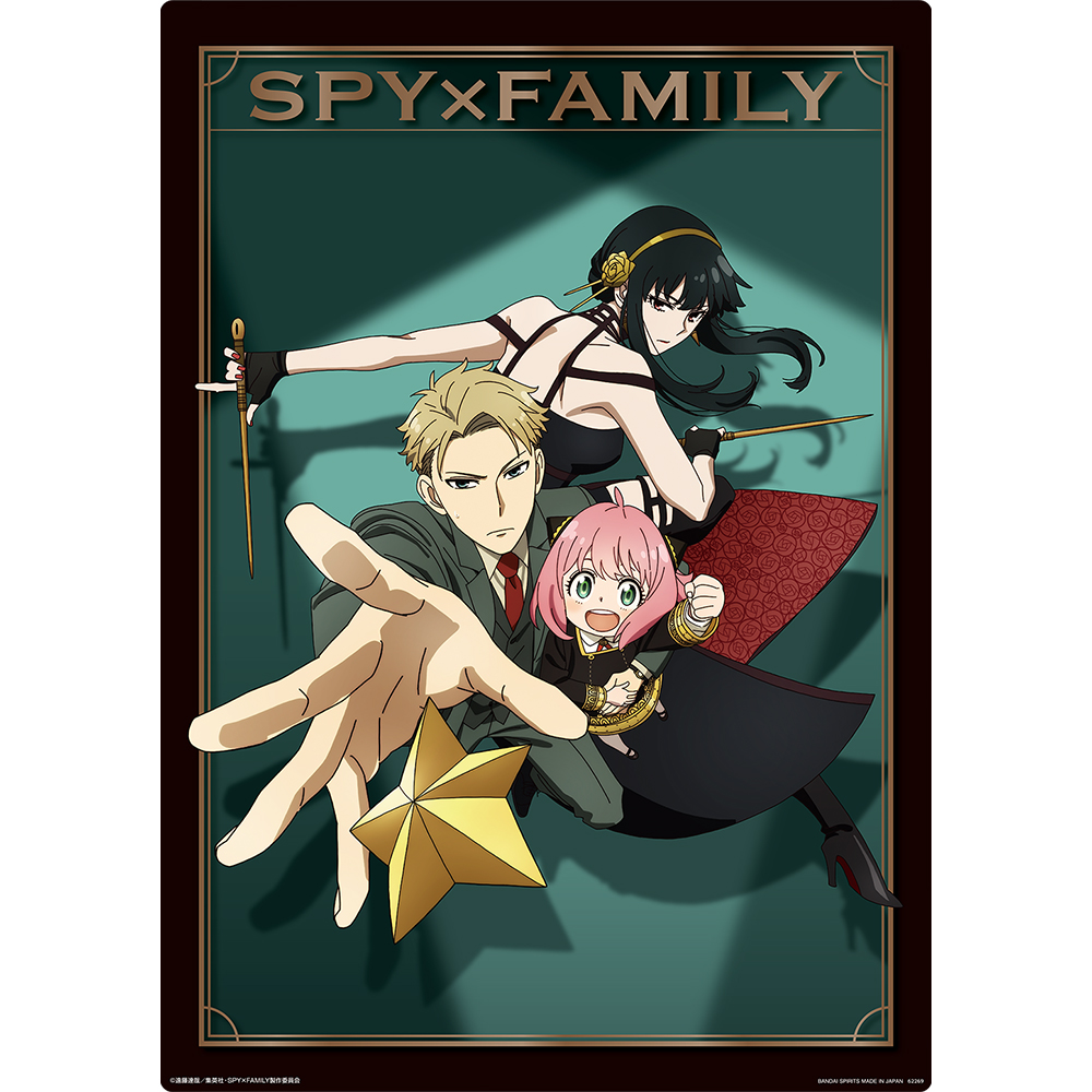 「一番賞」SPY×FAMILY間諜家家酒 -Mission Start!--E賞-原創繪製插畫板-米紹恩斯塔與!-