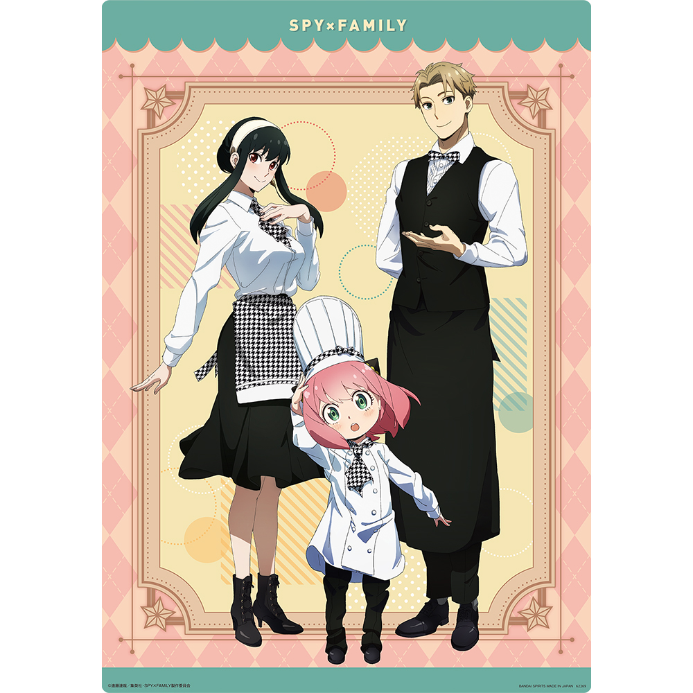 「一番賞」SPY×FAMILY間諜家家酒 -Mission Start!--F賞-新繪插畫板-安妮亞'S吉奇恩!-
