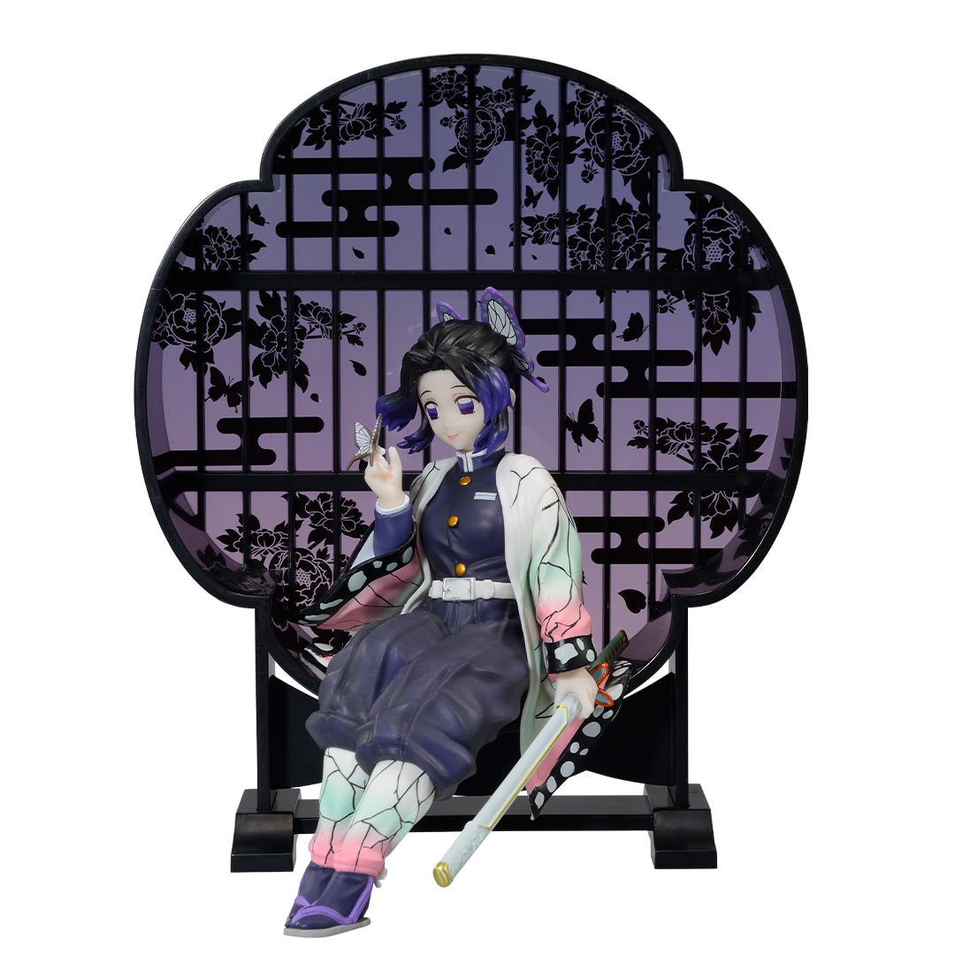 「一番賞」鬼滅之刃-～鬼殺之志 貳～-C賞-胡蝶西的布 LAYER SCAPE公仔