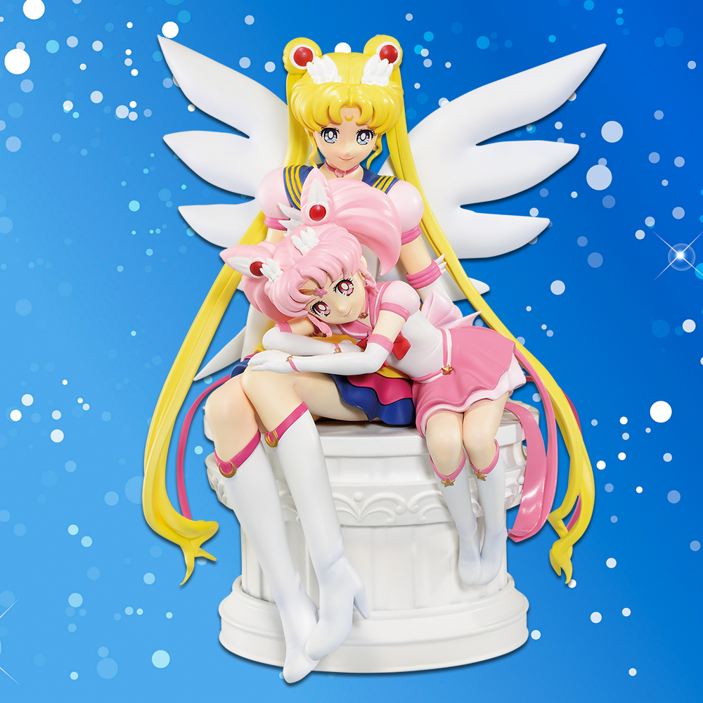 「一番賞」美少女戰士-劇場版 美少女戰士 Eternal ～Eternal Sailor Guardians～-A賞-惠塔娜露瑟拉月&惠塔娜露瑟拉奇比月 公仔