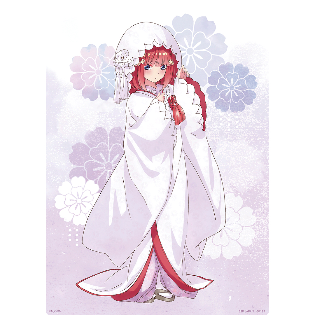 「一番賞」劇場版 五等分的新娘-～幸福之結～-G賞-白無垢插畫板 中野二乃