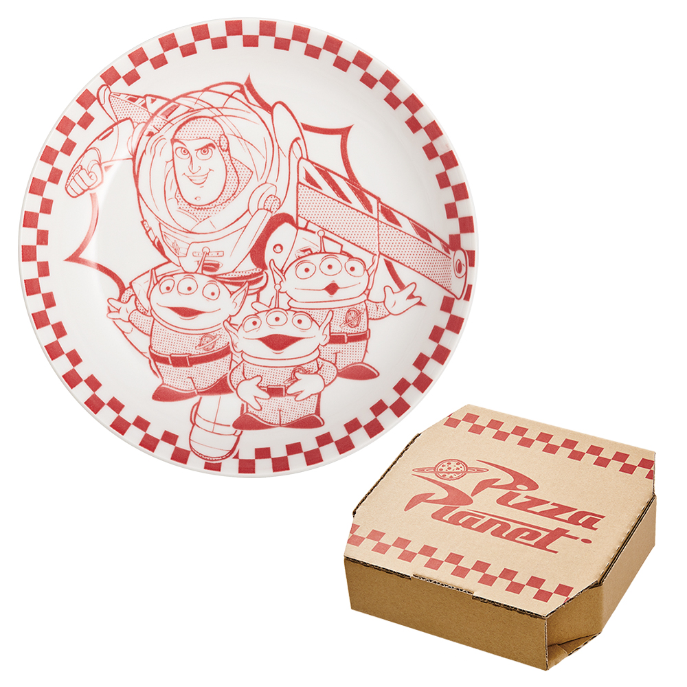 「一番賞」玩具總動員-～With happy friends～-C賞-Pizza Planet箱入盤子