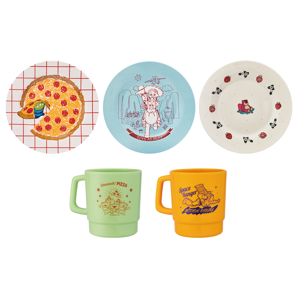 「一番賞」玩具總動員-～With happy friends～-E賞-餐具