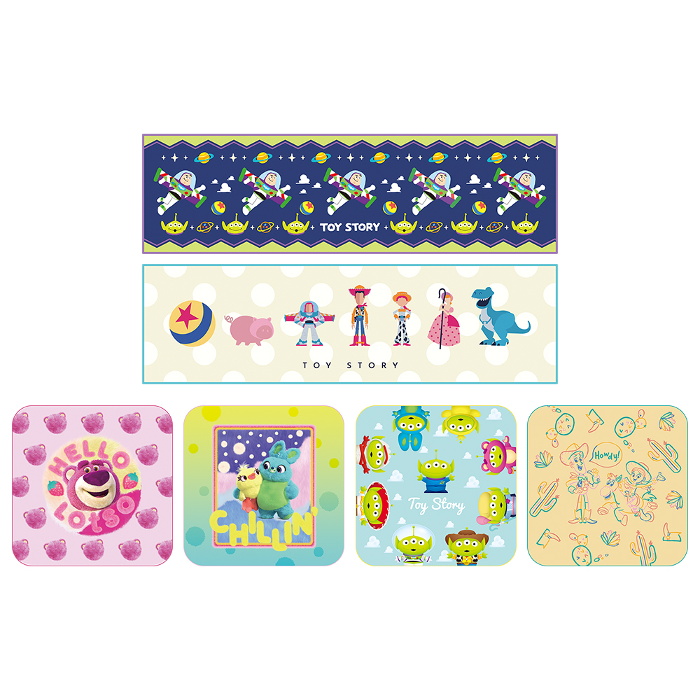 「一番賞」玩具總動員-～With happy friends～-F賞-毛巾收藏品