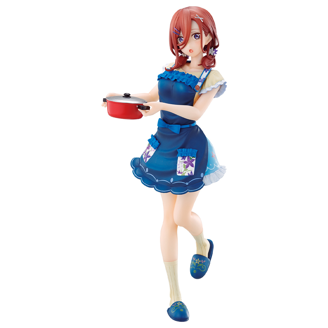 「一番賞」劇場版 五等分的新娘-～夢幻時光～-C賞-中野三玖 花朵圍裙公仔