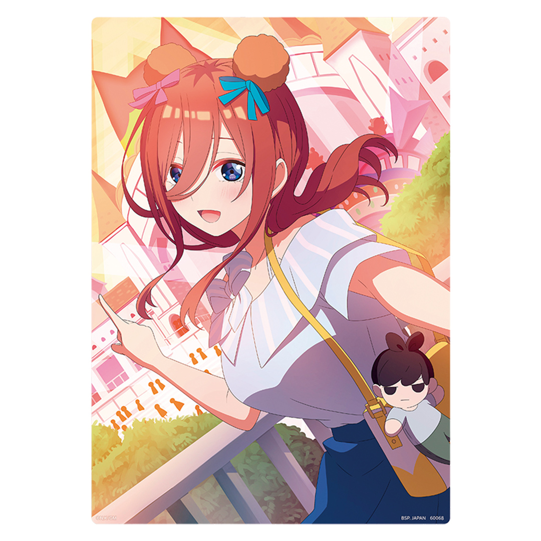 「一番賞」劇場版 五等分的新娘-～夢幻時光～-H賞-中野三玖 原創繪製插畫板