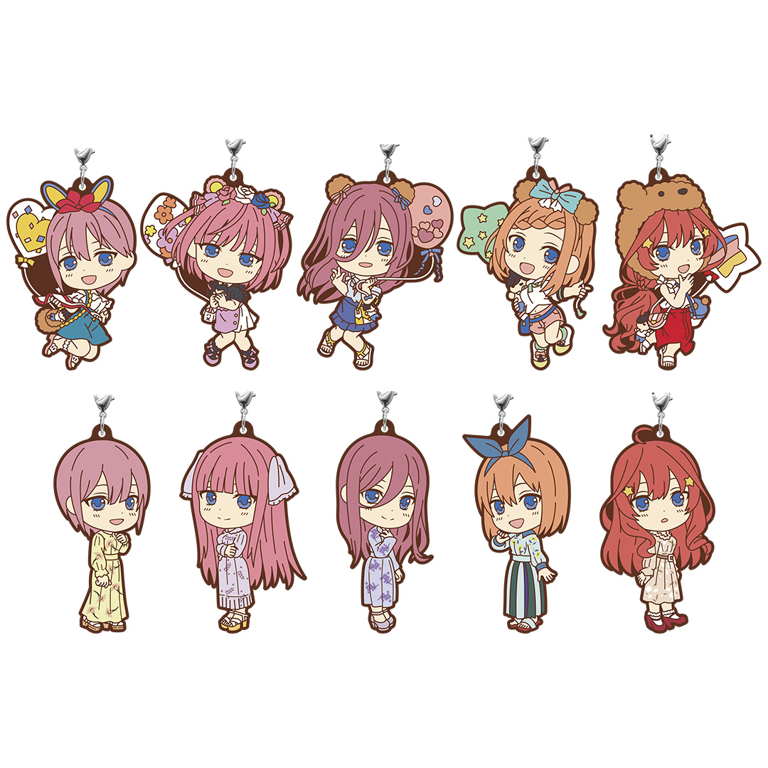 「一番賞」劇場版 五等分的新娘-～夢幻時光～-L賞-橡膠吊飾