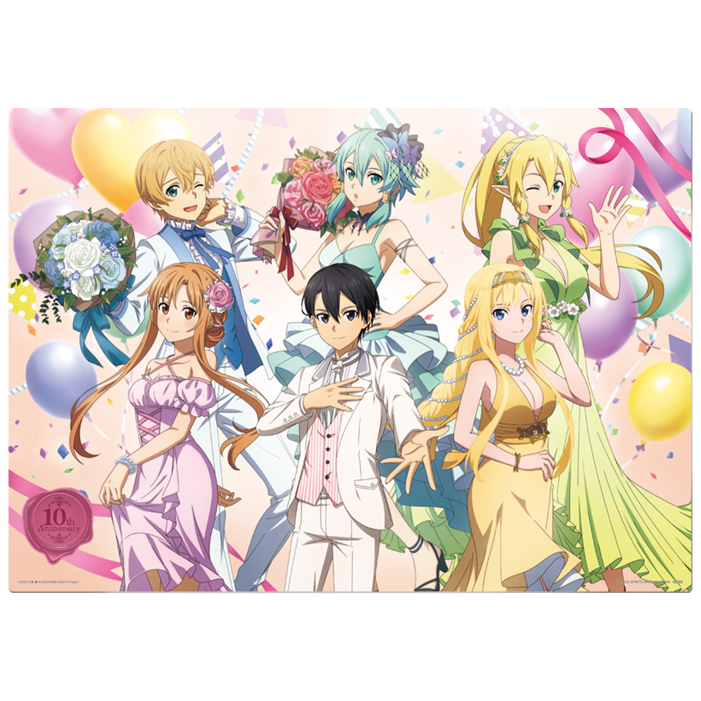 「一番賞」刀劍神域 10th Anniversary-B賞-插畫板A