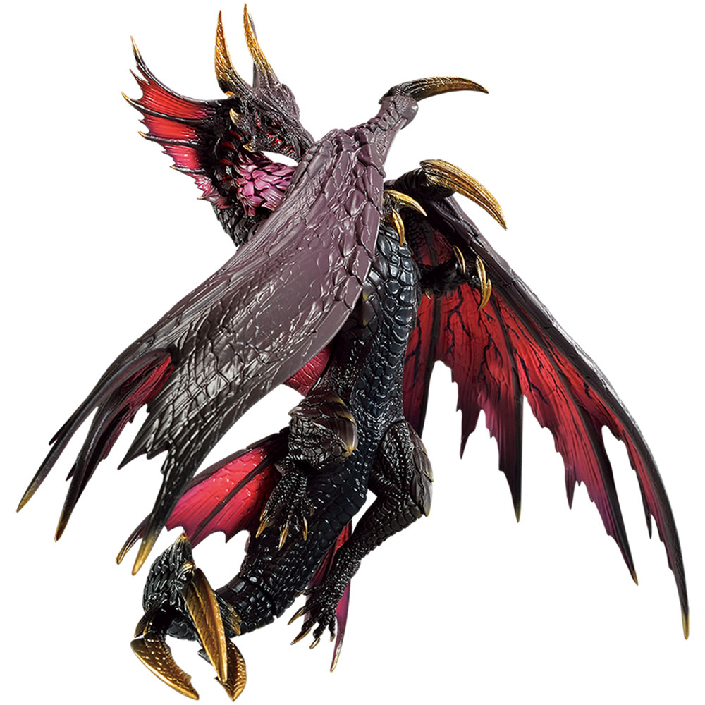 「一番賞」「魔物獵人 崛起：破曉」-～前往狩獵新天地。～-最後賞-Malzeno 公仔 血氣活性状態ver.
