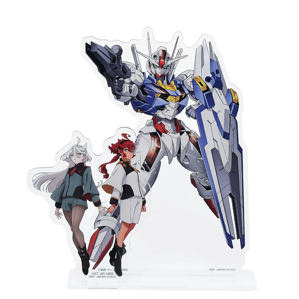 「一番賞」機動戰士鋼彈 水星的魔女-B賞-斯蕾塔·瑪丘莉＆米歐莉涅·蕾恩布拉恩 視覺立牌