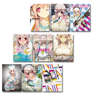 「一番賞」Super Sonico-～Catch me☆Get you!～-3等 透明資料夾組