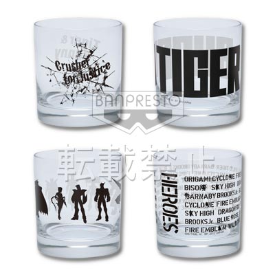 「一番賞」TIGER & BUNNY -side TIGER--H賞-設計玻璃杯