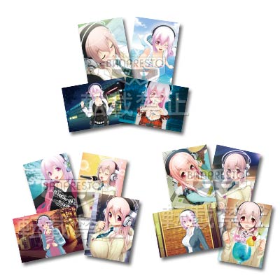 「一番賞」Super Sonico-G賞-語音付生寫真卡套組～索尼子子與一緒～