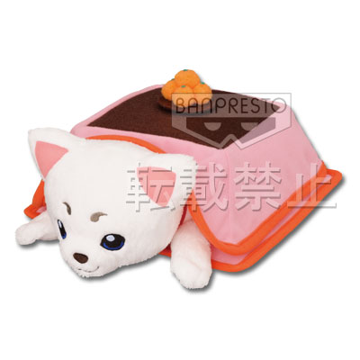 「一番賞」銀魂-～金／銀～-D賞-定春 in 柯塔茲絨毛娃娃