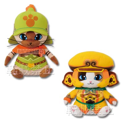 「一番賞」魔物獵人-4-E賞-伴我愛露絨毛娃娃