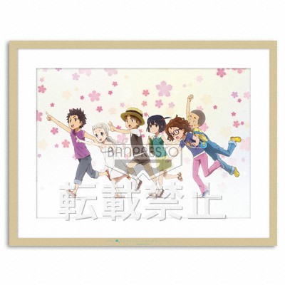 「一番賞」劇場版 我們仍未知道那天所看見的花的名字。-C賞-超和平Busters Ver.附框新繪插畫