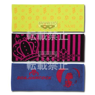 「一番賞」航海王-GIRLS COLLECTION vol.2 ～The Strong Girls～-G賞-緹花毛巾