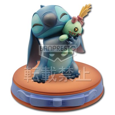 「一番賞」迪士尼全明星 Happiness Moment-F賞-史迪奇&小金 幸福時刻公仔