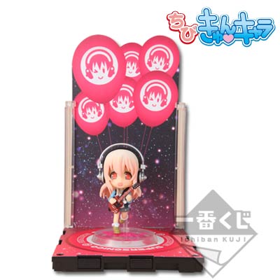「一番賞」Super Sonico-~Campus Life♪~-B賞-超級索尼子 迷你Q版角色&舞台套組