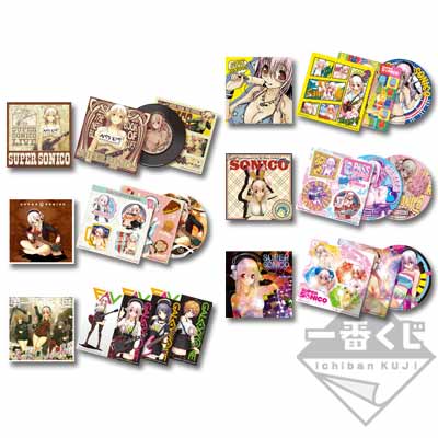 「一番賞」Super Sonico-~Campus Life♪~-J賞-貼紙套組