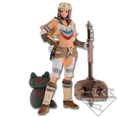 「一番賞」魔物獵人 10th Anniversary-C賞-獵人公仔 骨裝備×鬼鉄