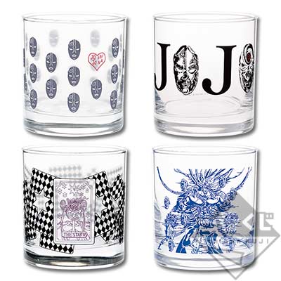 「一番賞」JoJo的奇妙冒險 Part1-～3-G賞-玻璃杯