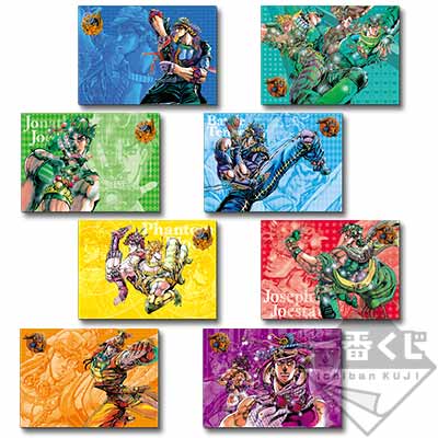 「一番賞」JoJo的奇妙冒險 Part1-～3-I賞-視覺地墊