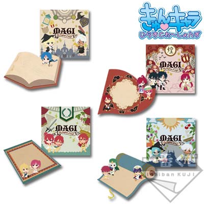 「一番賞」MAGI 魔奇少年-～後夜祭-Maharagan-～-G賞-備忘套組