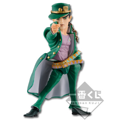 「一番賞」JoJo的奇妙冒險 Part1-～3-最後賞-空条承太郎可動公仔 特別彩色ver.