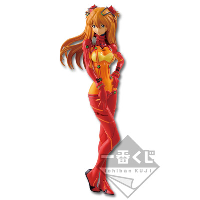「一番賞」福音戰士新劇場版-～PROJECT EVA RACING～-B賞-式波·明日香·蘭格雷公仔 EVA Racingver.