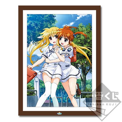 「一番賞」Premium 『魔法少女奈葉 INNOCENT』 1st Duel-S賞-奥田泰弘原創繪製大型薩伊茲阿特面板