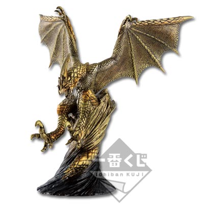 「一番賞」魔物獵人4G-最後賞-怪物獎盃金色Ver.
