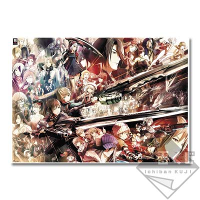 「一番賞」噬神者-5th ANNIVERSARY-A賞-週年紀念透明海報