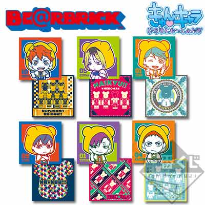「一番賞」排球少年-!! BE@RBRICK〜BE@RBRICK抽籤!!〜-H賞-方形徽章