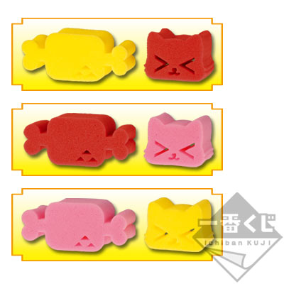 「一番賞」魔物獵人-~艾路廚房的郊遊好天氣喵！~-F賞-隨從貓食器海綿