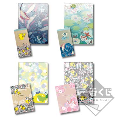 「一番賞」寶可夢-皮卡丘＆Friends~和風摩登藝術~-G賞-文具收藏