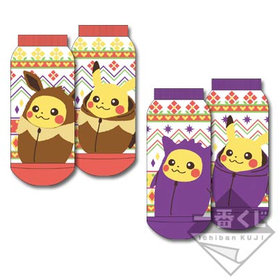 「一番賞」皮卡丘睡袋Collection NukuNuku Style-E賞-襪子