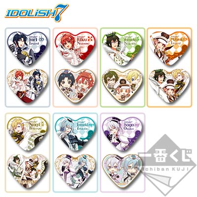 「一番賞」IDOLiSH7 〜IDOLiSH7 VS TRIGGER〜-J賞-徽章 〜white side〜