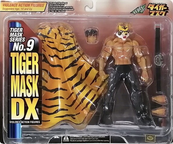 Tiger Mask - Date Naoto - Violence Action Figures (No. 9) - 1/12 - DX (Kaiyodo, Reds)
