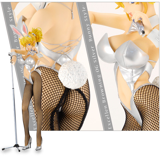 Super Robot Taisen Original Generation - Excellen Browning - 1/4 - OG Silver Bunny Style (Volks)