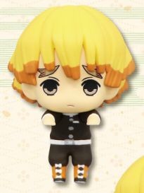 Kimetsu no Yaiba - Agatsuma Zenitsu - Chokotto Hikkake Figure Puchi - Chokotto Hikkake Figure Puchi ~Zenitsu ga Ippai~ (FuRyu)